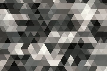 Abstract pattern of overlapping gray triangles.