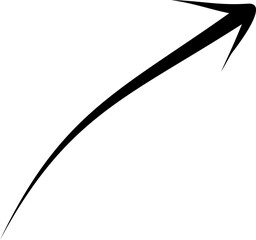 Arrow Line Curve Illustration Element