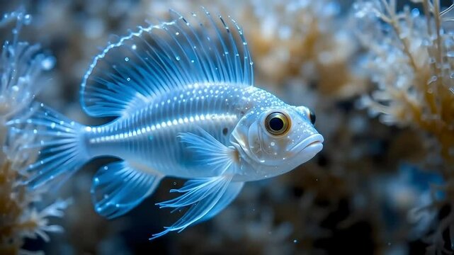 Ghost Fan Lantern fish