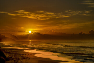 sunrise on the beach