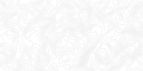topographic line contour map background, Topographic map and landscape terrain texture grid, Abstract lines background. Contour maps. Vector illustration.