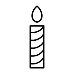 Birthday Line Icon
