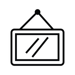frame photo vector icon