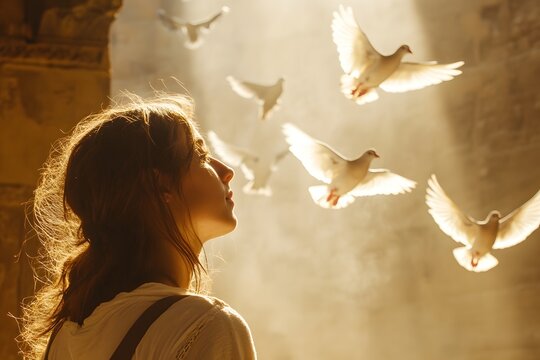 Oh, that I had wings like a dove; I would fly away and find rest. (Psalm 55:6)