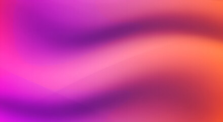 Obraz premium Abstract Swirling Gradient Background in Pink, Purple, and Orange