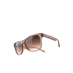 Fototapeta premium Sunglasses Floating on Water Isolated on White Background Transparent Background