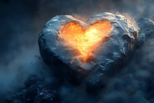 God promises to give a new heart and spirit, removing the heart of stone. (Ezekiel 36:26)