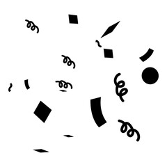 Outline Bithday Element