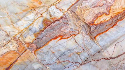 Fototapeta premium Luxury statuario marble stone texture showcasing an elegant and high-end natural material, with fine patterns and a smooth finish, suitable for various upscale design projects.