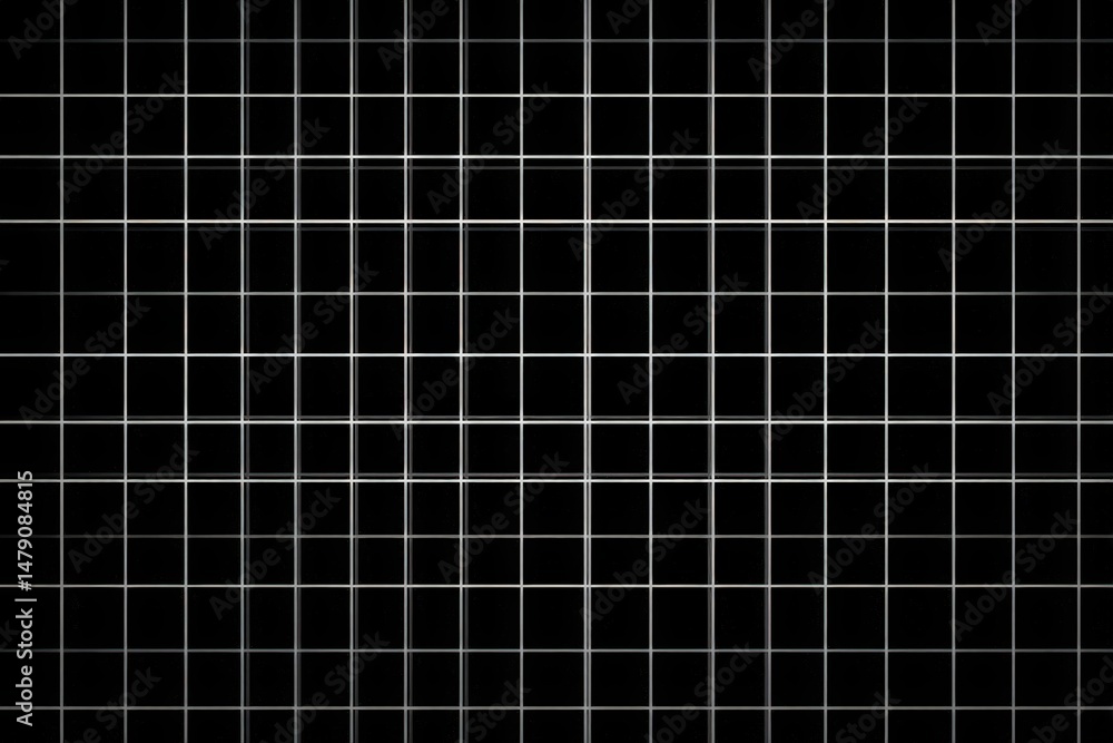 Aufkleber a grid pattern of black squares and white lines.