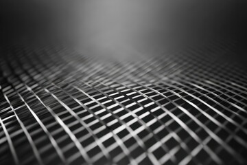Abstract grid pattern in grayscale with a blurred background.