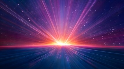 Fototapeta premium sun in the space