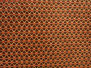 Fototapeta premium bamboo weave pattern. Woven bamboo wall Thai style pattern nature texture background. Basketry bamboo mat seamless pattern. top view. of Thailand.