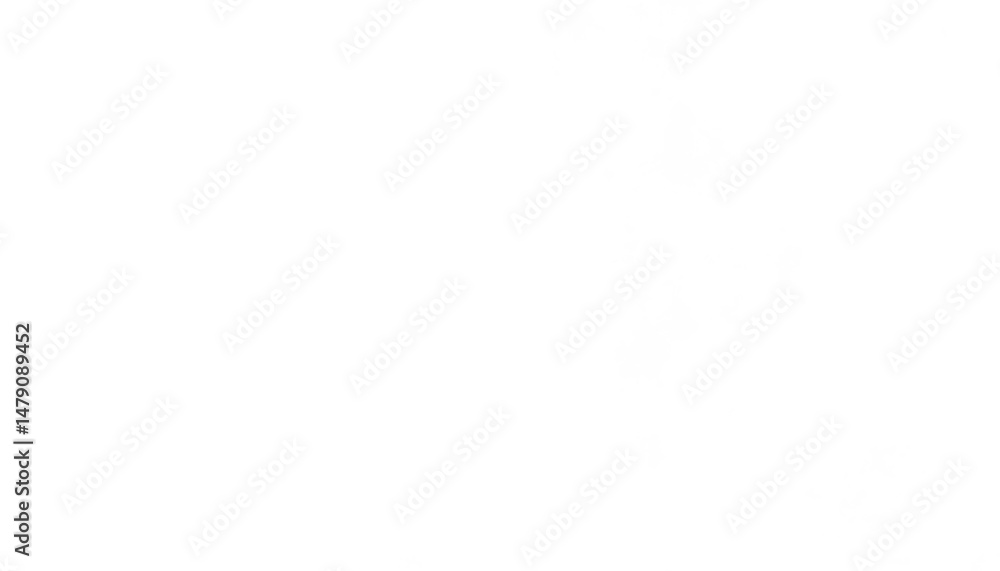 Poster Realistic white clouds fog overlay isolated on the transparent background