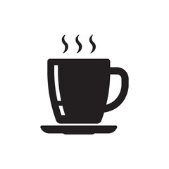 Cup icon. Coffee or tea cup icon. 