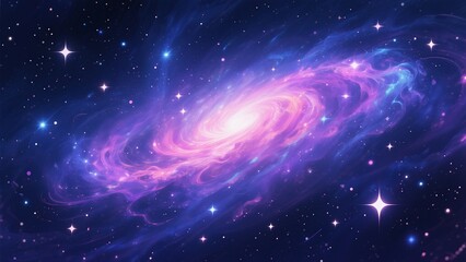 Cosmic Galaxy Background Image Base Image, Background Assets, Canvas Texture for Design Projects