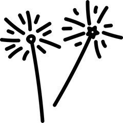 Hand Drawn Birthday Party Element