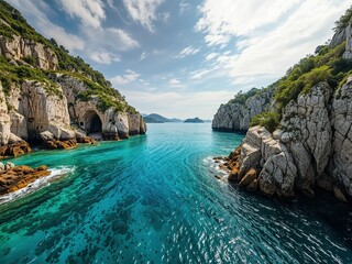 Rugged Kamenjak Cape, Istria, Croatia - Coastal Scenery
