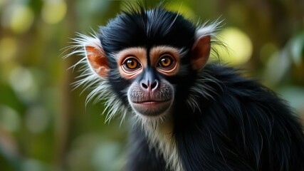 South American Spider Monkey Banner - Wildlife Conservation