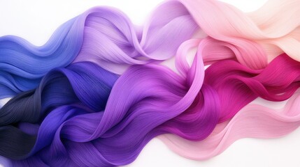 Obraz premium Deep-toned gradient with soft grain, flowing from indigo to black with smooth purple hues