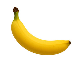 banana on white background, isolated banana, transparent