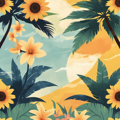 Summer background design