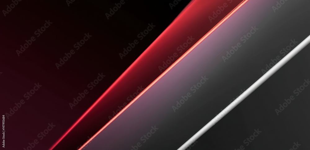 Aufkleber abstract design with overlapping diagonal lines of color.
