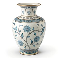 Ultra-Realistic Vintage Antique Clock Isolated on White Background for Commercial and Graphic Design