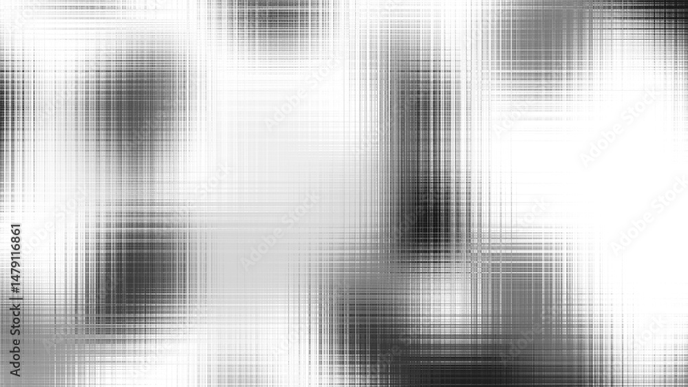 Aufkleber Modern abstract overlay transparent background texture with layers of black and gray transparent material in grunge lines in random geometric