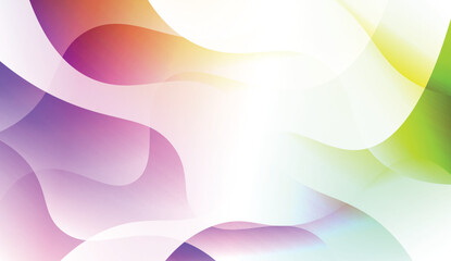 Geometric Pattern With Lines, Wave. For Your Design Ad, Banner, Cover Page. Vector Illustration with Color Gradient.