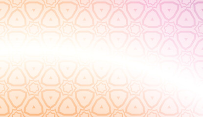 Pattern with geometric shape background. Vector illustration. Template for wallpaper, interior design, decoration, scrapbooking page. Gradient color