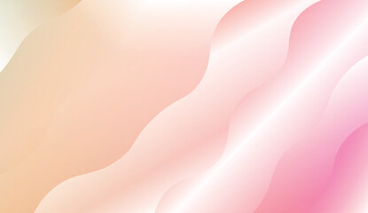 Modern Waves. Futuristic Technology Style Background. Design For Your Header Page, Ad, Poster, Banner. Vector Illustration with Color Gradient.