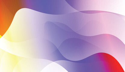 Futuristic Color Design Geometric Wave Shape. For Template Cell Phone Backgrounds. Vector Illustration with Color Gradient.