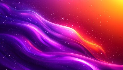 Fototapeta premium Vibrant abstract wave design