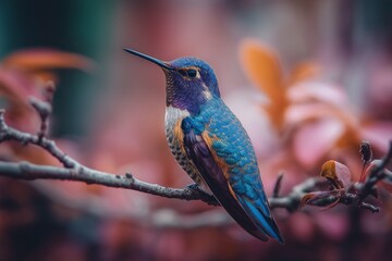 Fototapeta premium Kingfisher Perched on Branch