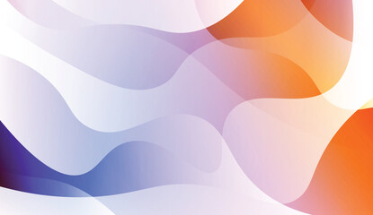 Modern Background With Wave Gradient Shape. For Your Design Wallpapers Presentation. Vector Illustration with Color Gradient.