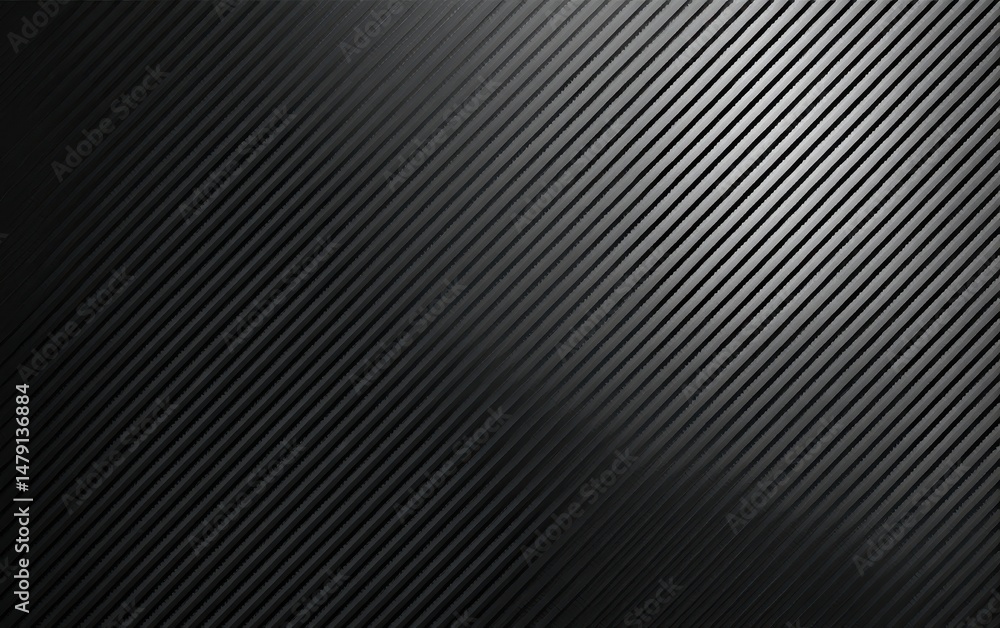 Aufkleber dark, diagonal lines pattern on a smooth surface.
