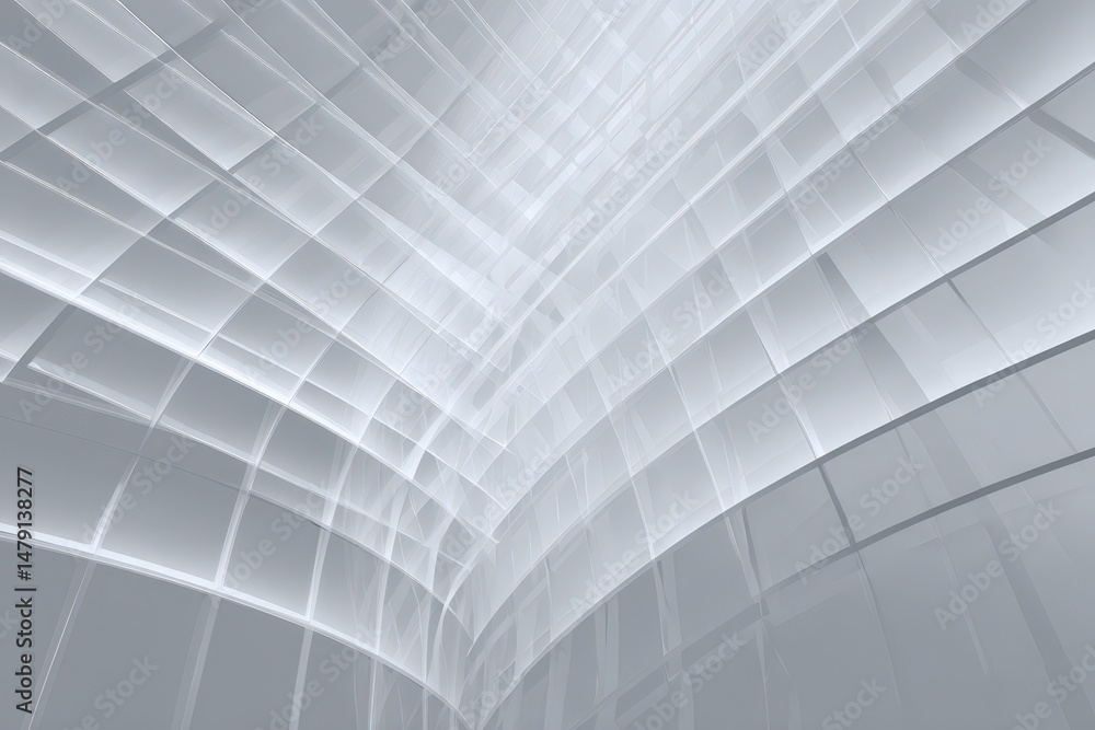Poster abstract architectural design with light and shadow.