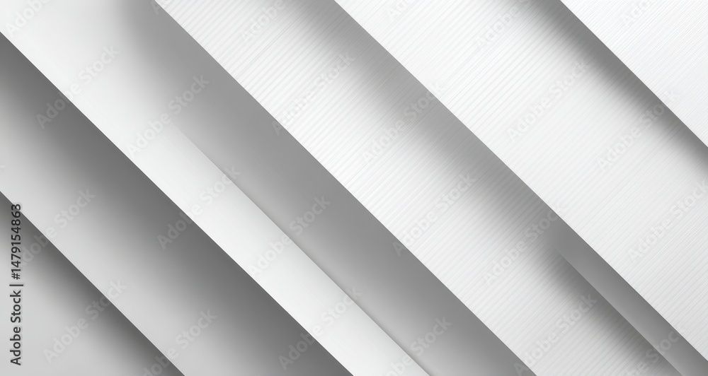 Poster abstract design of diagonal lines in light gray tones.