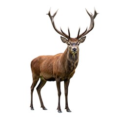Fototapeta premium deer isolated on white