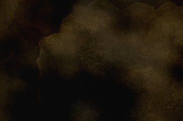 Abstract brown watercolor background texture