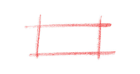 Charcoal Frame Sketch, Grunge Rectangle Border Texture Drawing