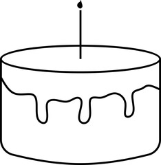 Doodle Birthday Icon