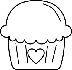 Doodle Birthday Icon