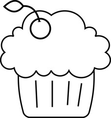 Doodle Birthday Icon