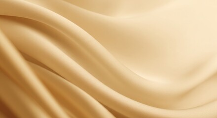 Obraz premium Gradient silk texture in champagne tones flowing and soft lighting