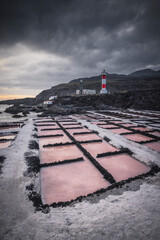 Salinas de Fuencaliente en la palma