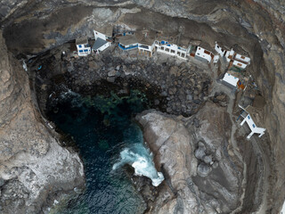 pueblo de Poris de Candelaria en La Palma