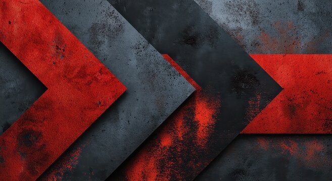 Abstract design with layered textured shapes.