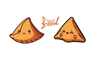  singara and samosa vector